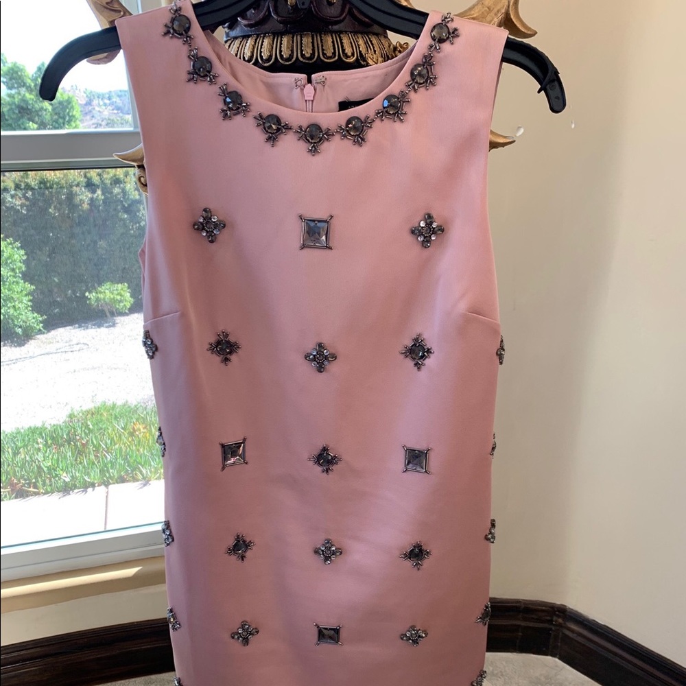 Ann Taylor Pink Mid Length Dress